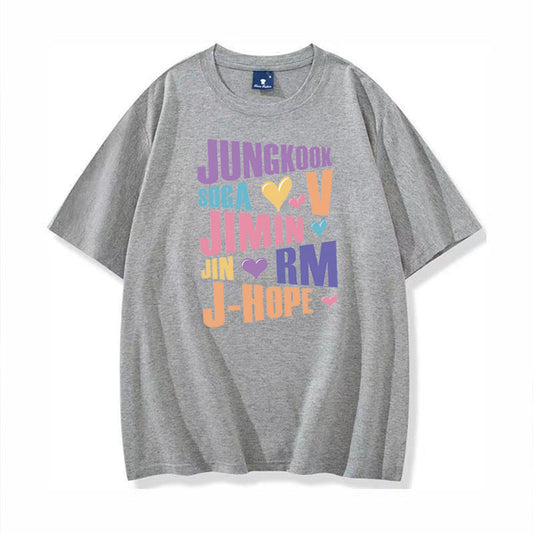 Print Cotton Short-Sleeve T-Shirt