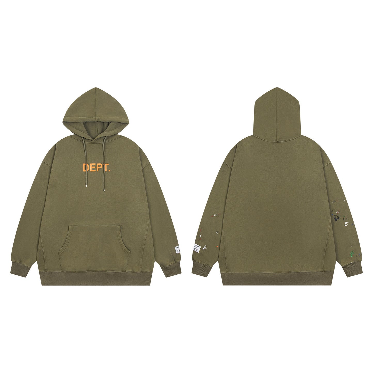 Print Hooded Sweatshirt