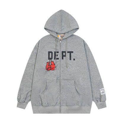 Print Hooded Sweatshirt