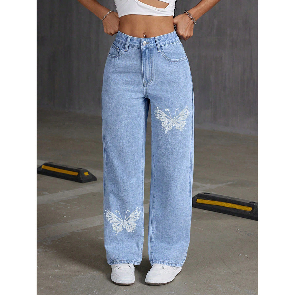 Print Jeans