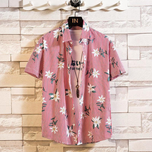 Print Short-Sleeved Shirt