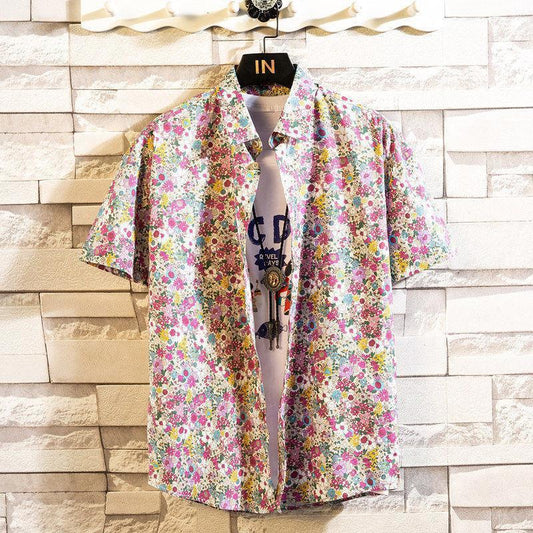 Print Short-Sleeved Shirt