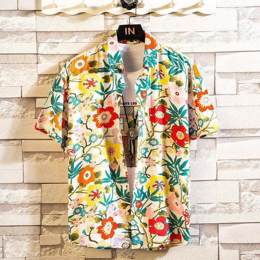 Print Short-Sleeved Shirt