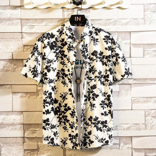 Print Short-Sleeved Shirt
