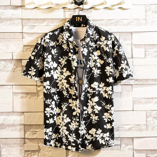 Print Short-Sleeved Shirt