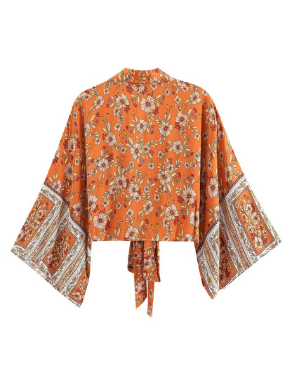Printed blouse