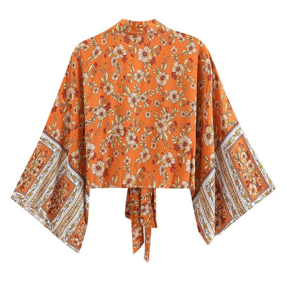 Printed blouse