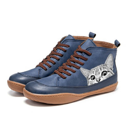printed boots