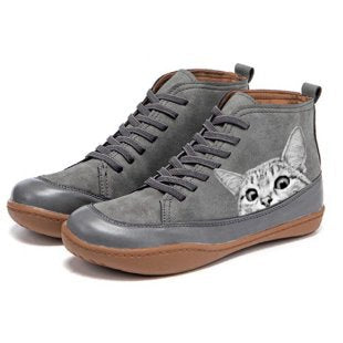 printed boots