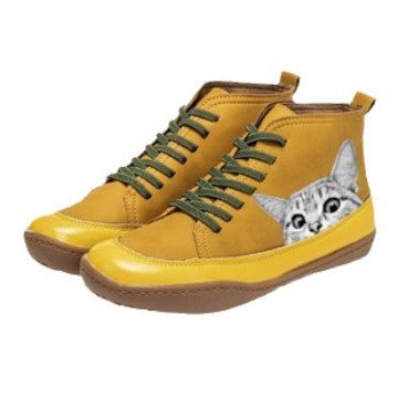 printed boots
