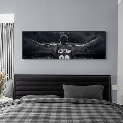 Printed canvas painting