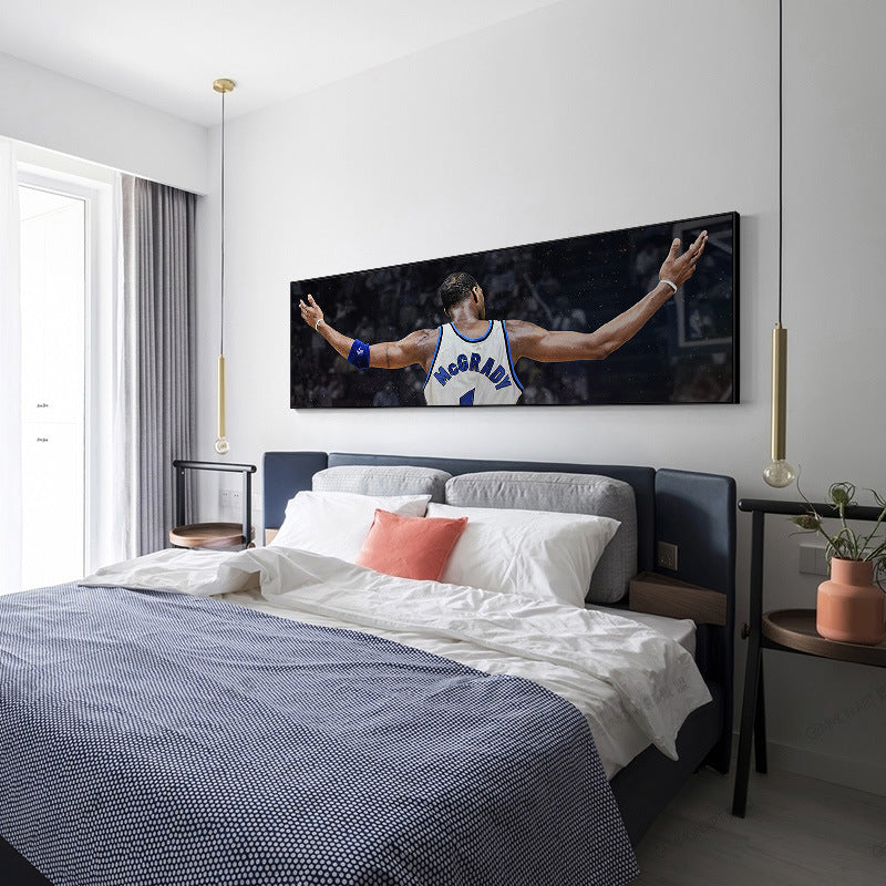 Printed canvas painting