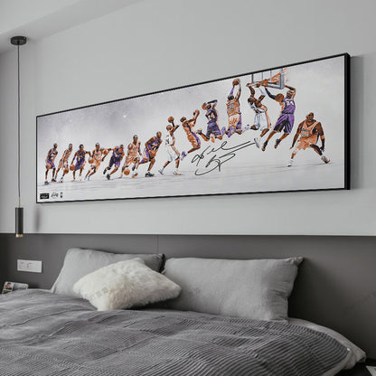 Printed canvas painting