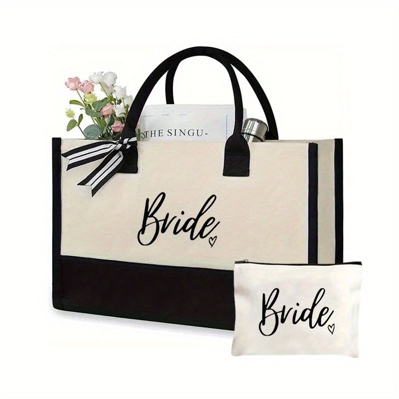 Printed Canvas Tote Bag
