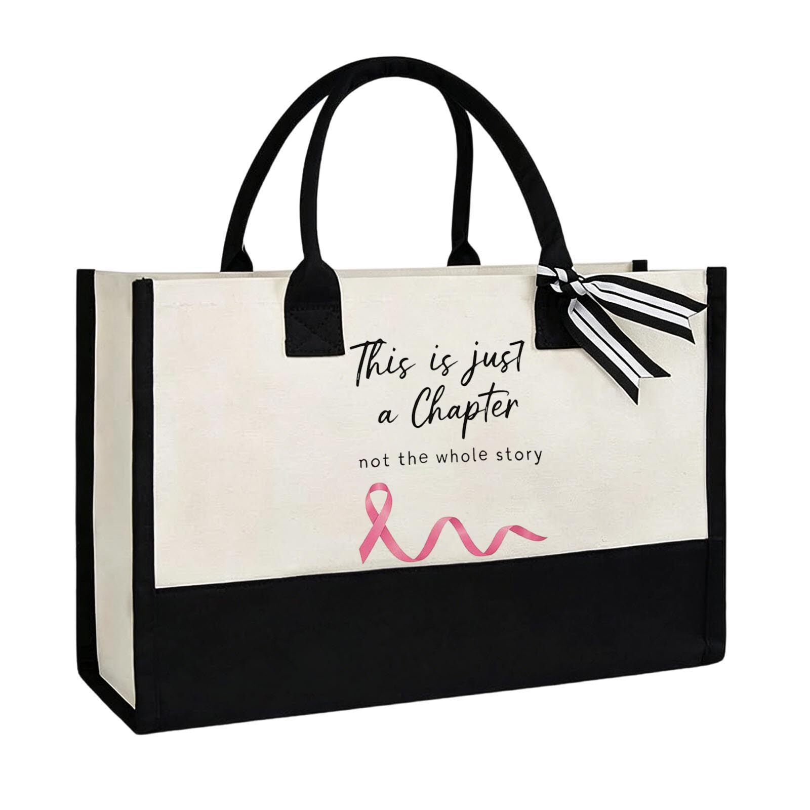 Printed Canvas Tote Bag