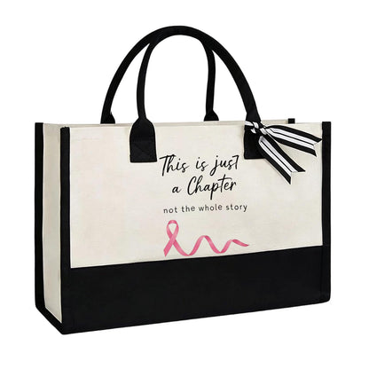 Printed Canvas Tote Bag