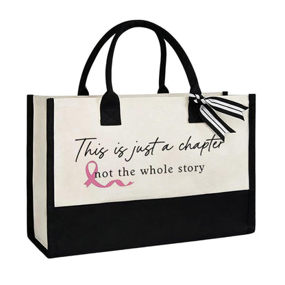 Printed Canvas Tote Bag