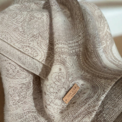 Printed Cashmere Blend Scarf