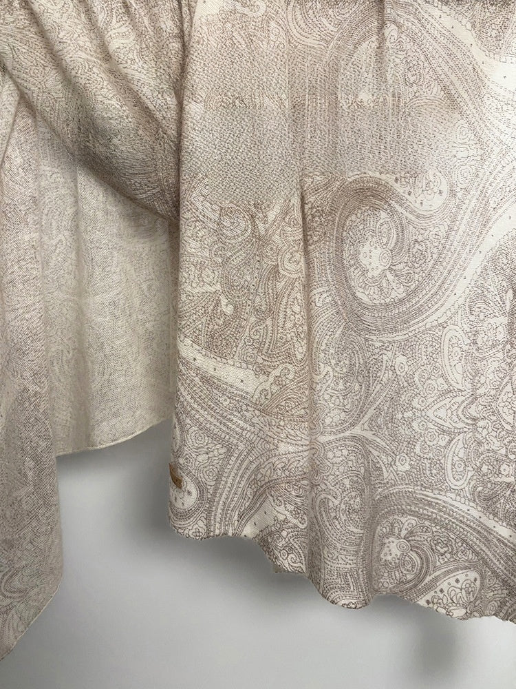 Printed Cashmere Blend Scarf