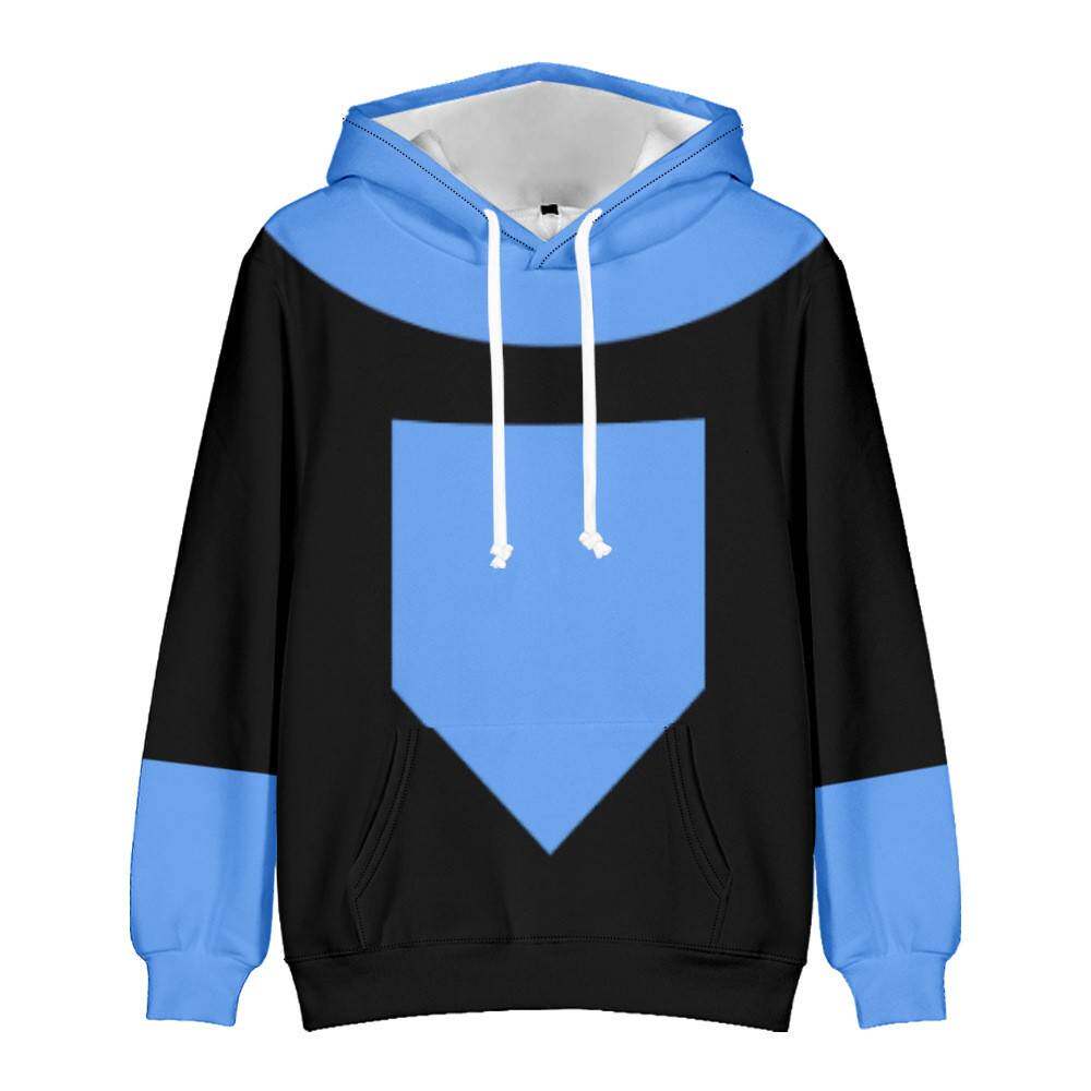 Printed Casual Hooded Sweatshirt for Students