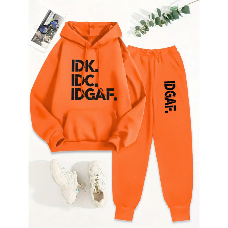 Printed comfortable jogging set