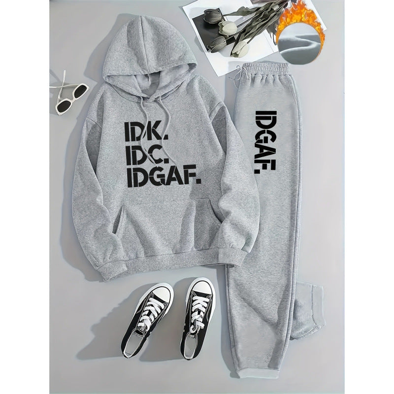 Printed comfortable jogging set