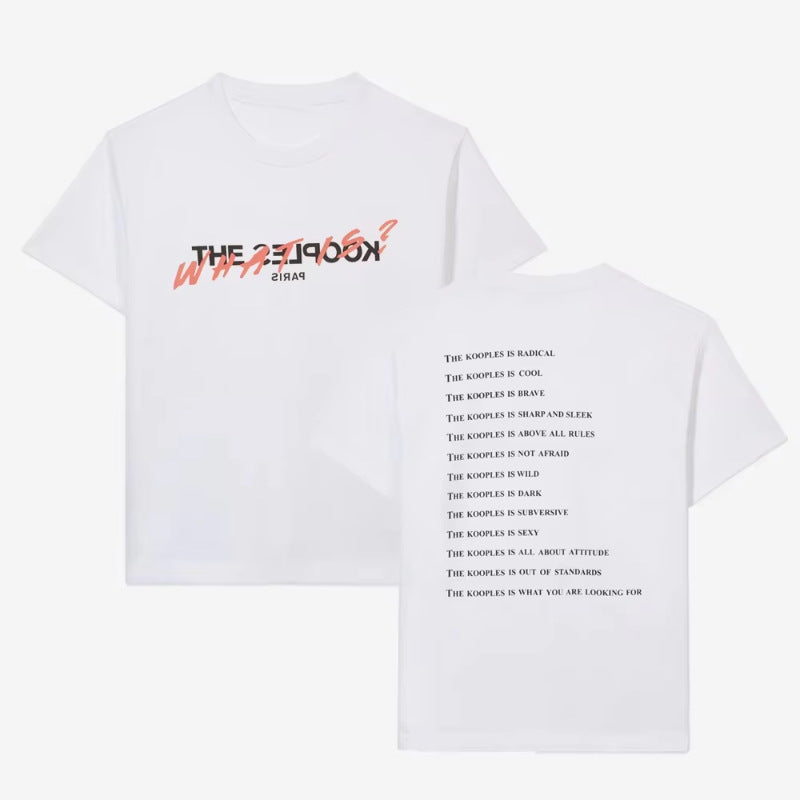 Printed Cotton Short Sleeve T-Shirt