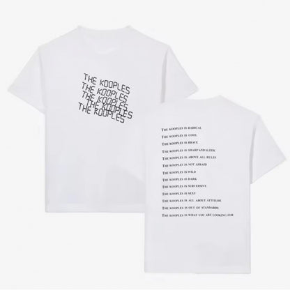 Printed Cotton Short Sleeve T-Shirt
