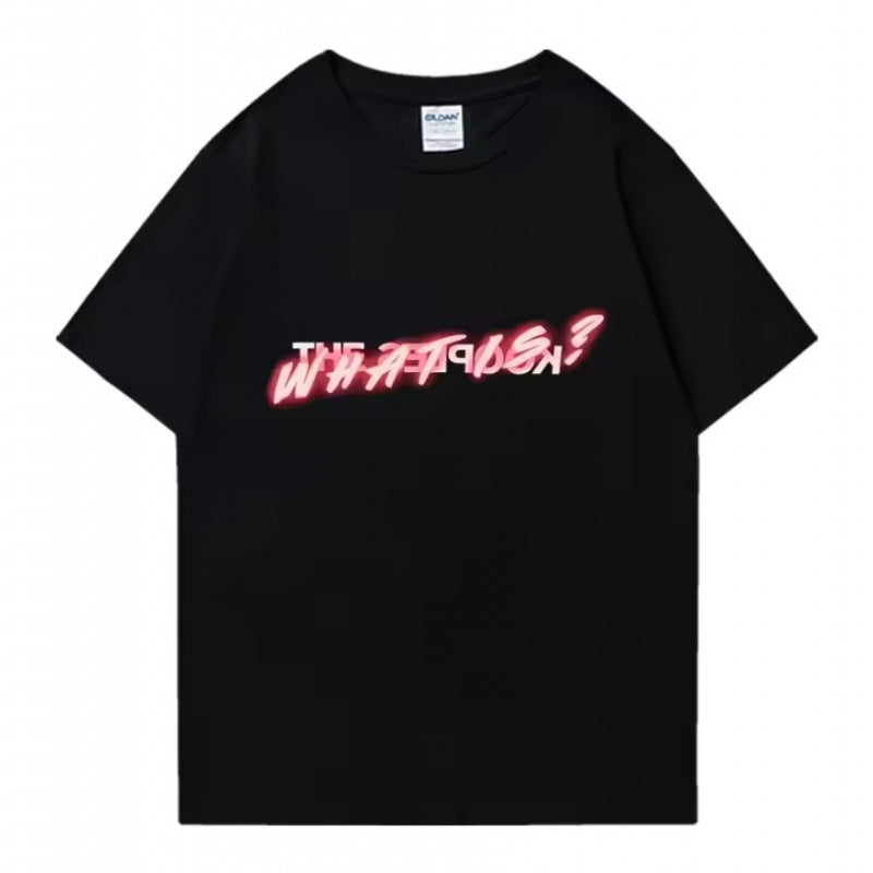 Printed Cotton Short Sleeve T-Shirt