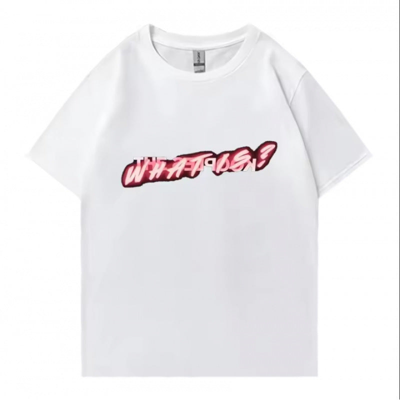 Printed Cotton Short Sleeve T-Shirt