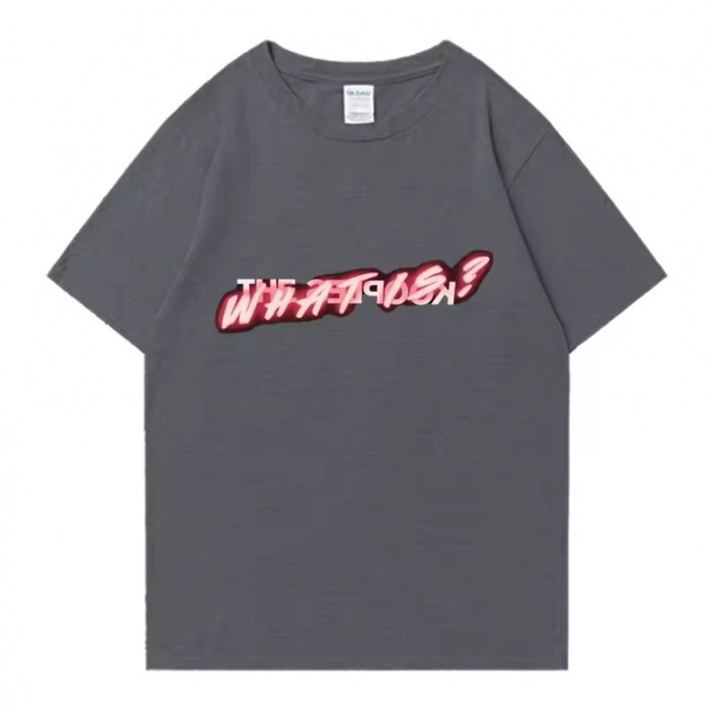 Printed Cotton Short Sleeve T-Shirt