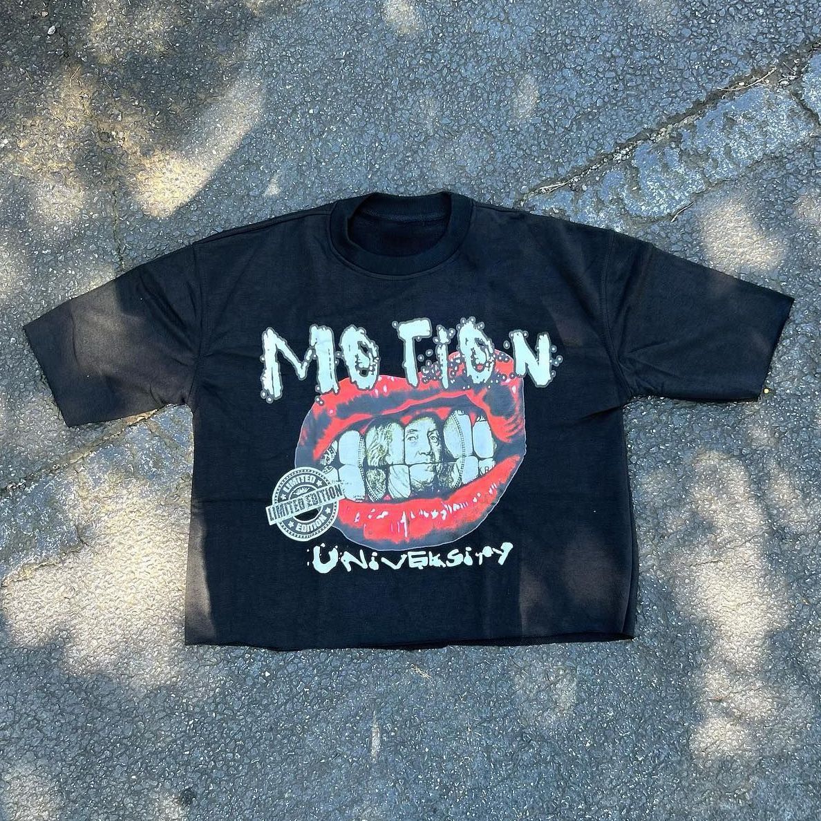 Printed Cotton Short Sleeve T-shirt
