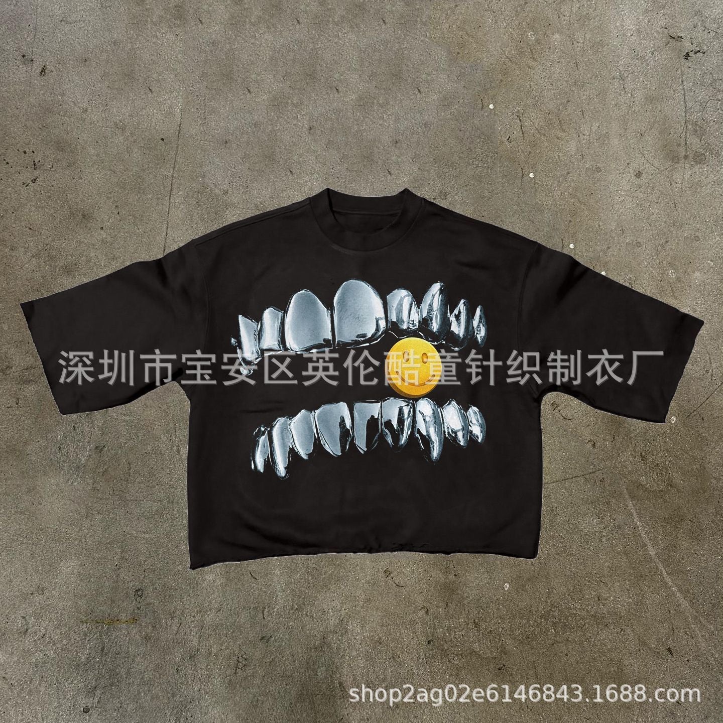 Printed Cotton Short Sleeve T-shirt