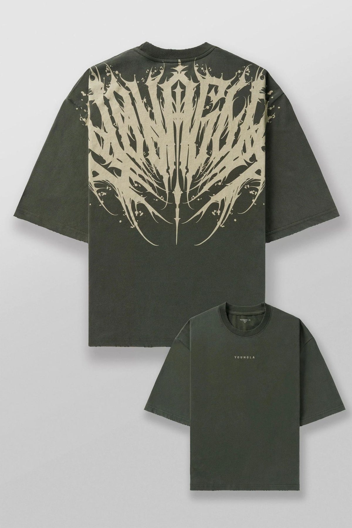 Printed Cotton Short-sleeved Sports T-shirt