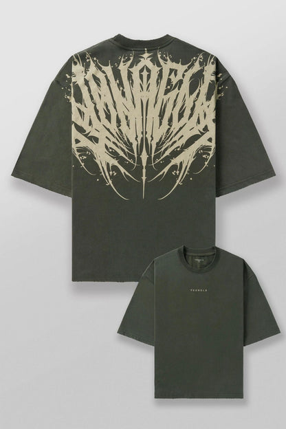 Printed Cotton Short-sleeved Sports T-shirt