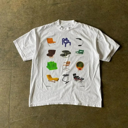 Printed Cotton T-shirt