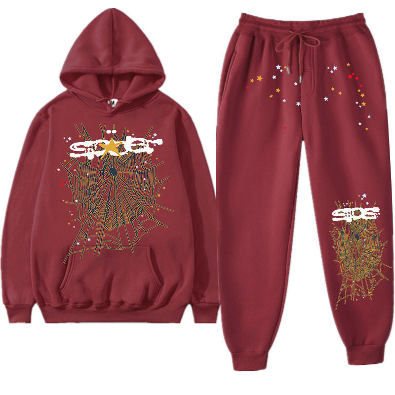 Printed Couple Hoodie Sweatshirts