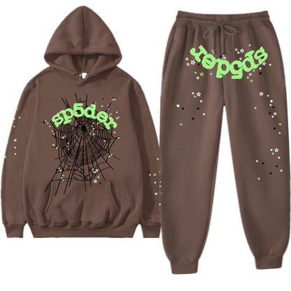 Printed Couple Hoodie Sweatshirts