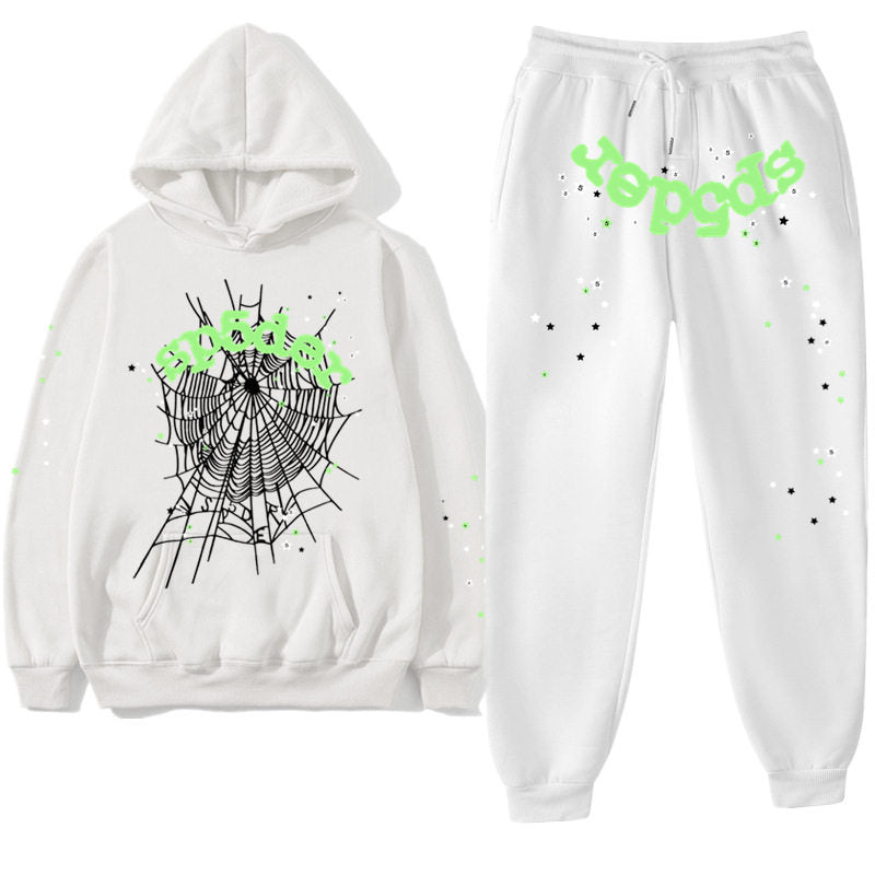 Printed Couple Hoodie Sweatshirts