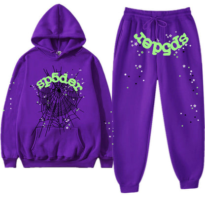 Printed Couple Hoodie Sweatshirts