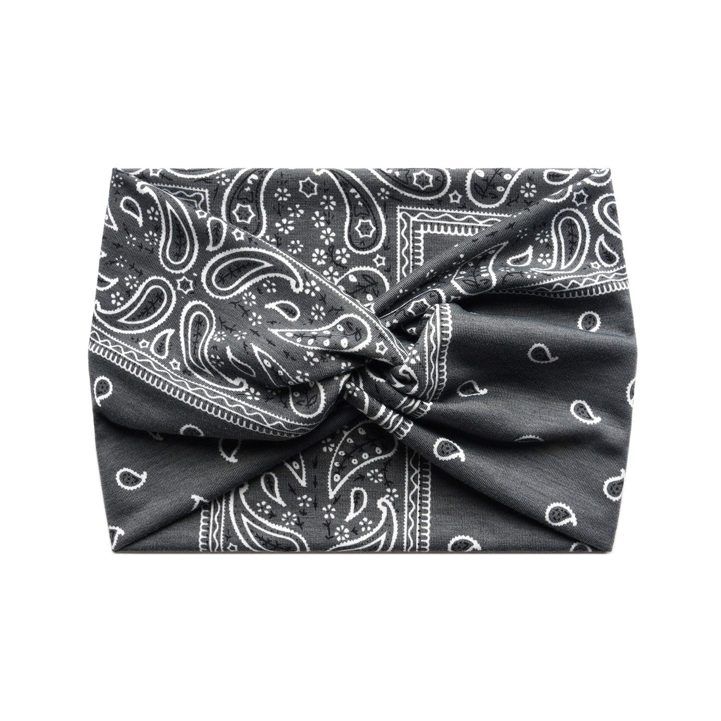 Printed cross-shaped headscarf
