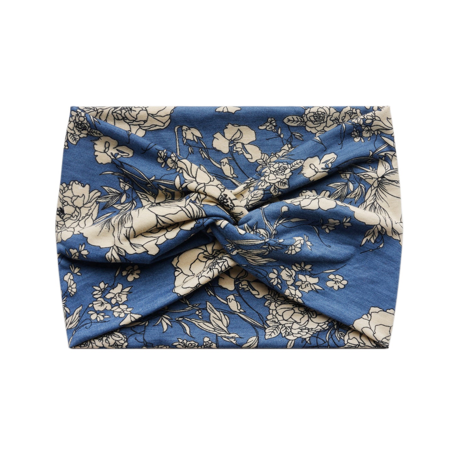 Printed cross-shaped headscarf