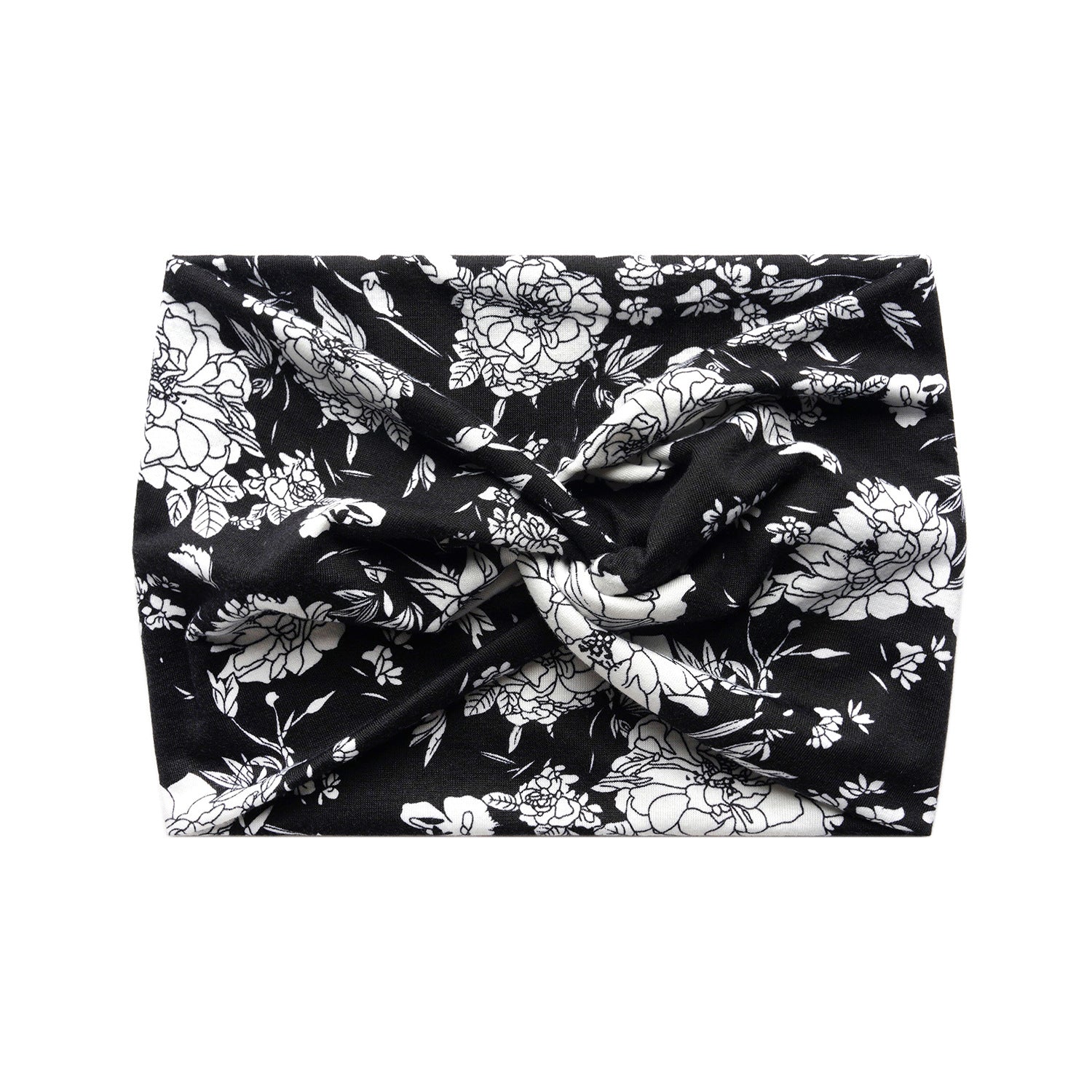 Printed cross-shaped headscarf