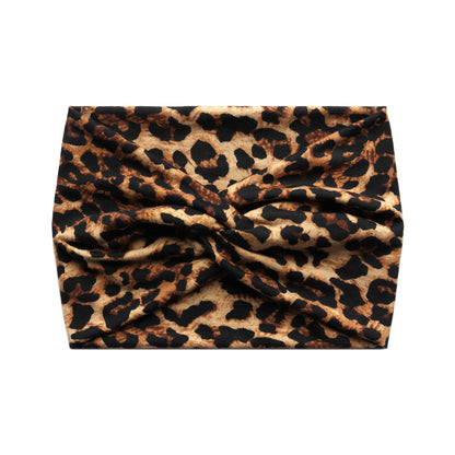 Printed cross-shaped headscarf