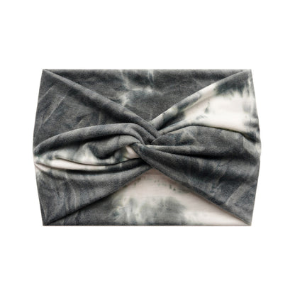 Printed cross-shaped headscarf