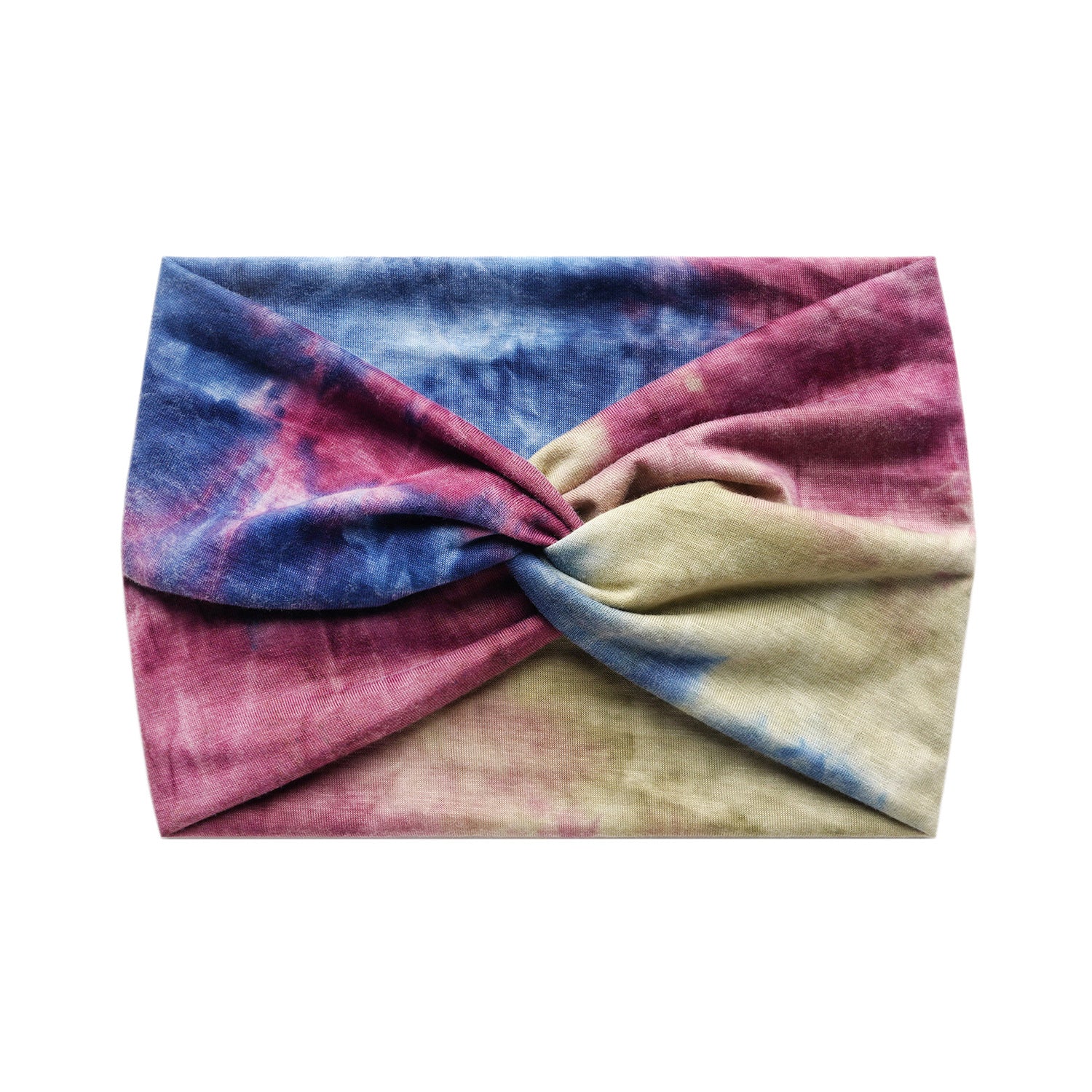 Printed cross-shaped headscarf