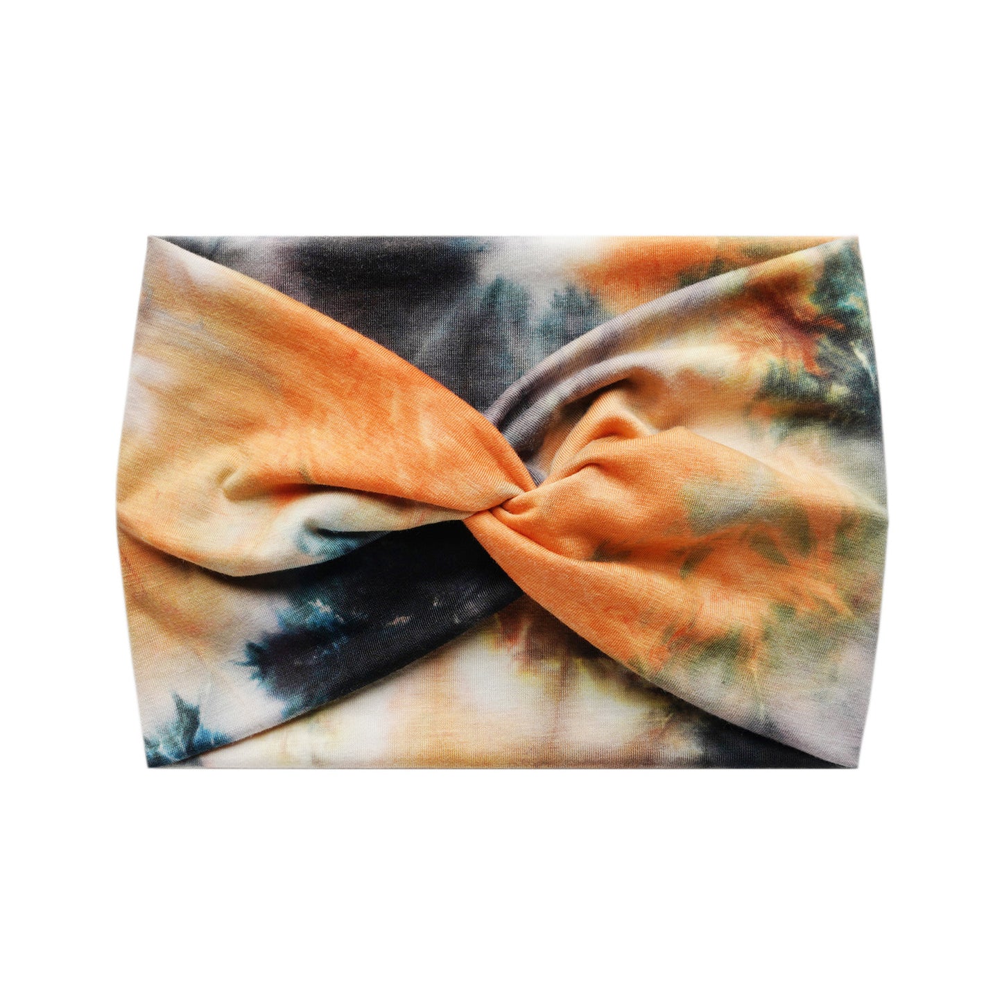 Printed cross-shaped headscarf
