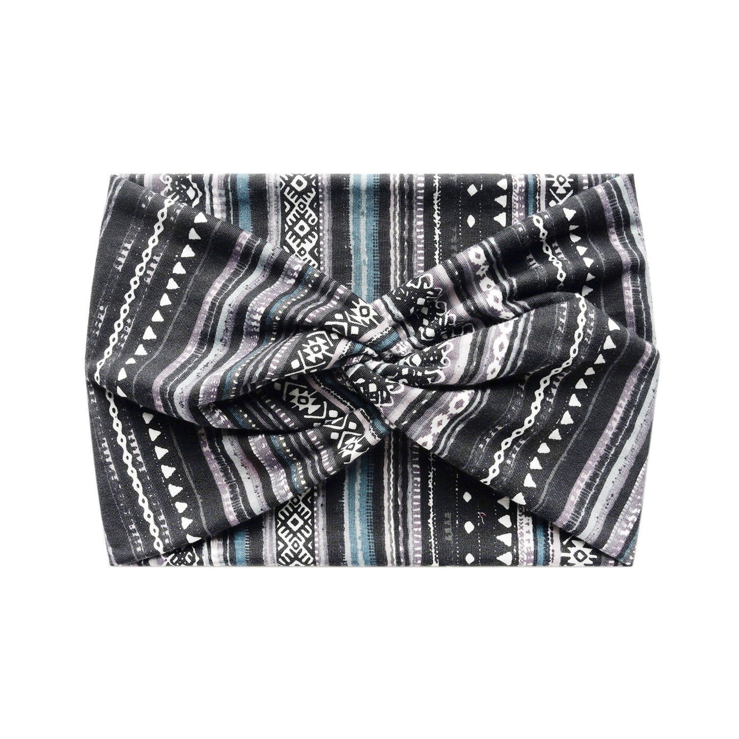 Printed cross-shaped headscarf
