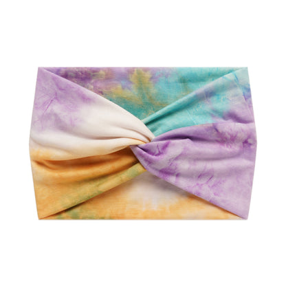 Printed cross-shaped headscarf