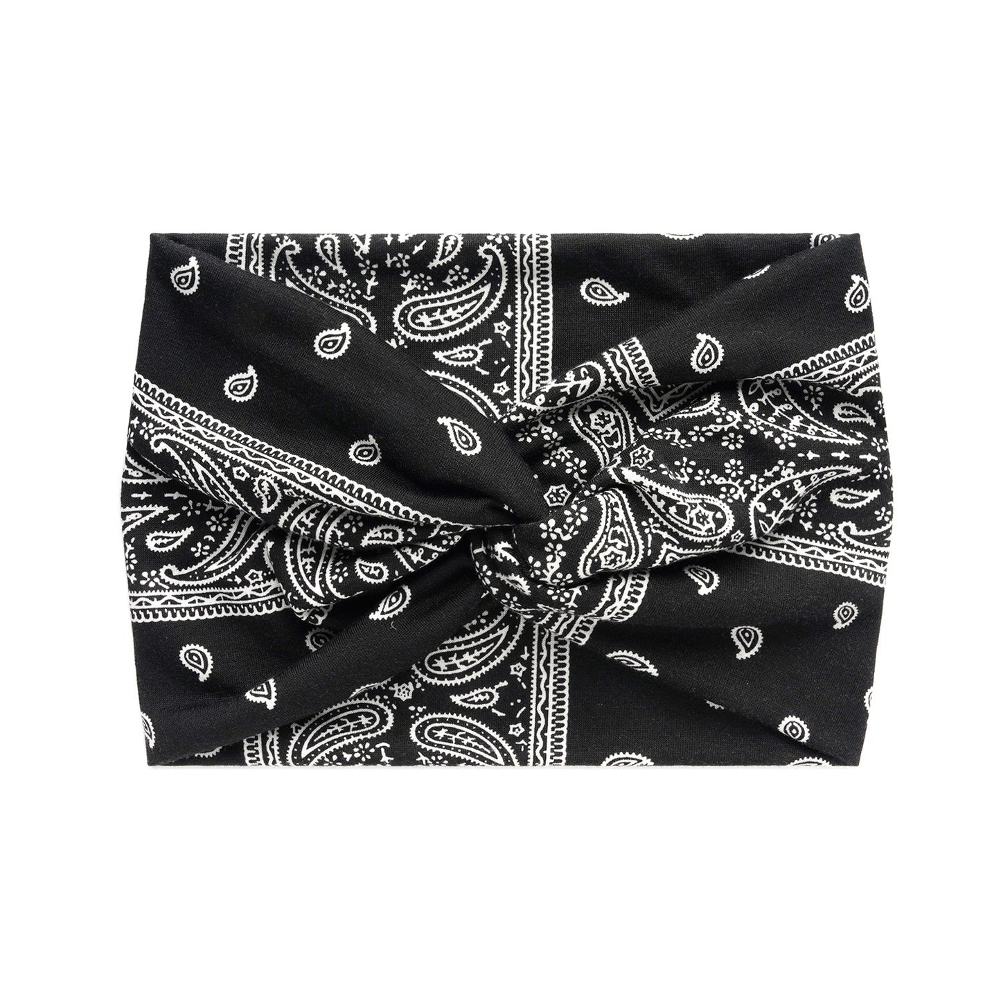 Printed cross-shaped headscarf